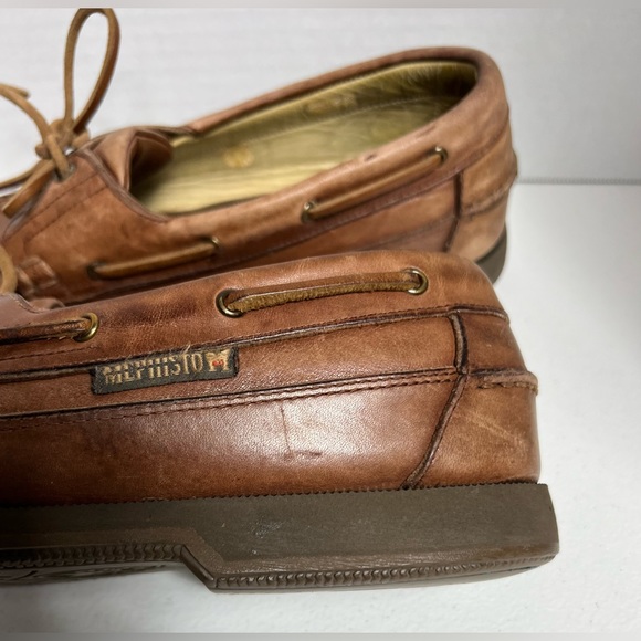 Mens Mephisto “classic”  boat shoes, size 10 - Picture 3 of 7
